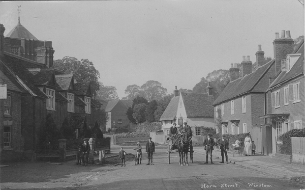 View of Horn Street looking west